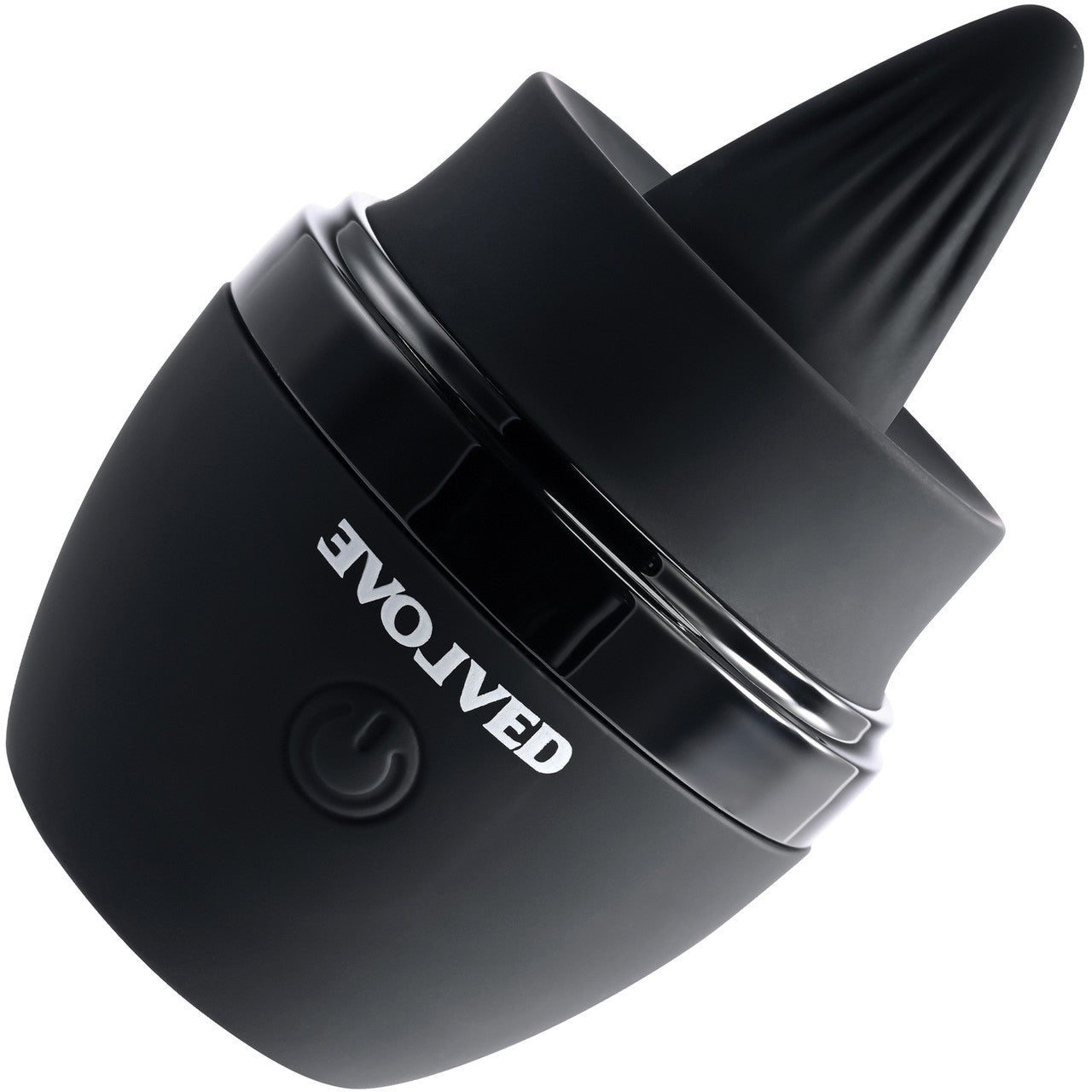Tongue Tied Rechargeable Waterproof Silicone Flickering Tongue Clitoral Vibrator By Evolved Novelties - Black Tongue Tied Rechargeable Waterproof Silicone Flickering Tongue Clitoral Vibrator By Evolved Novelties - Black