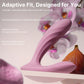 SVAKOM ERICA PLUS Wearable Silicone Thrusting Dual Stimulation Vibrator - Adaptive Fit, Designed For You