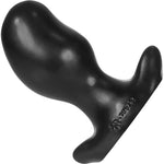 Oxballs Ergo Medium Silicone Butt Plug - Black