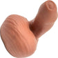 The Esse Uncircumcised Silicone Packer By Uberrime - Caramel