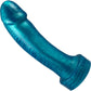 The Essential 6" Silicone Dildo Model B By Uberrime - Mermaid Blue