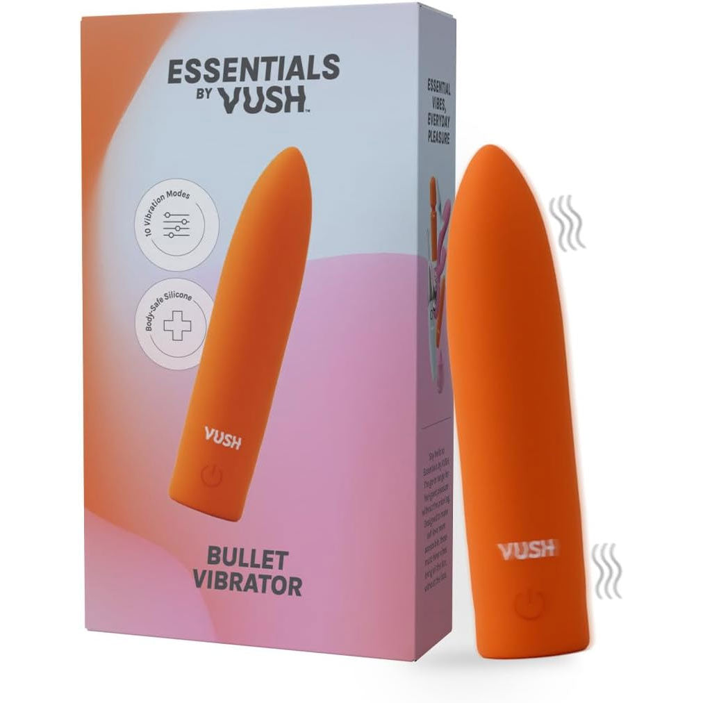 VUSH Essentials Bullet Silicone Waterproof Vibrator