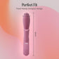 VUSH Essentials Dual Rabbit Silicone Waterproof Vibrator - Perfect Fit