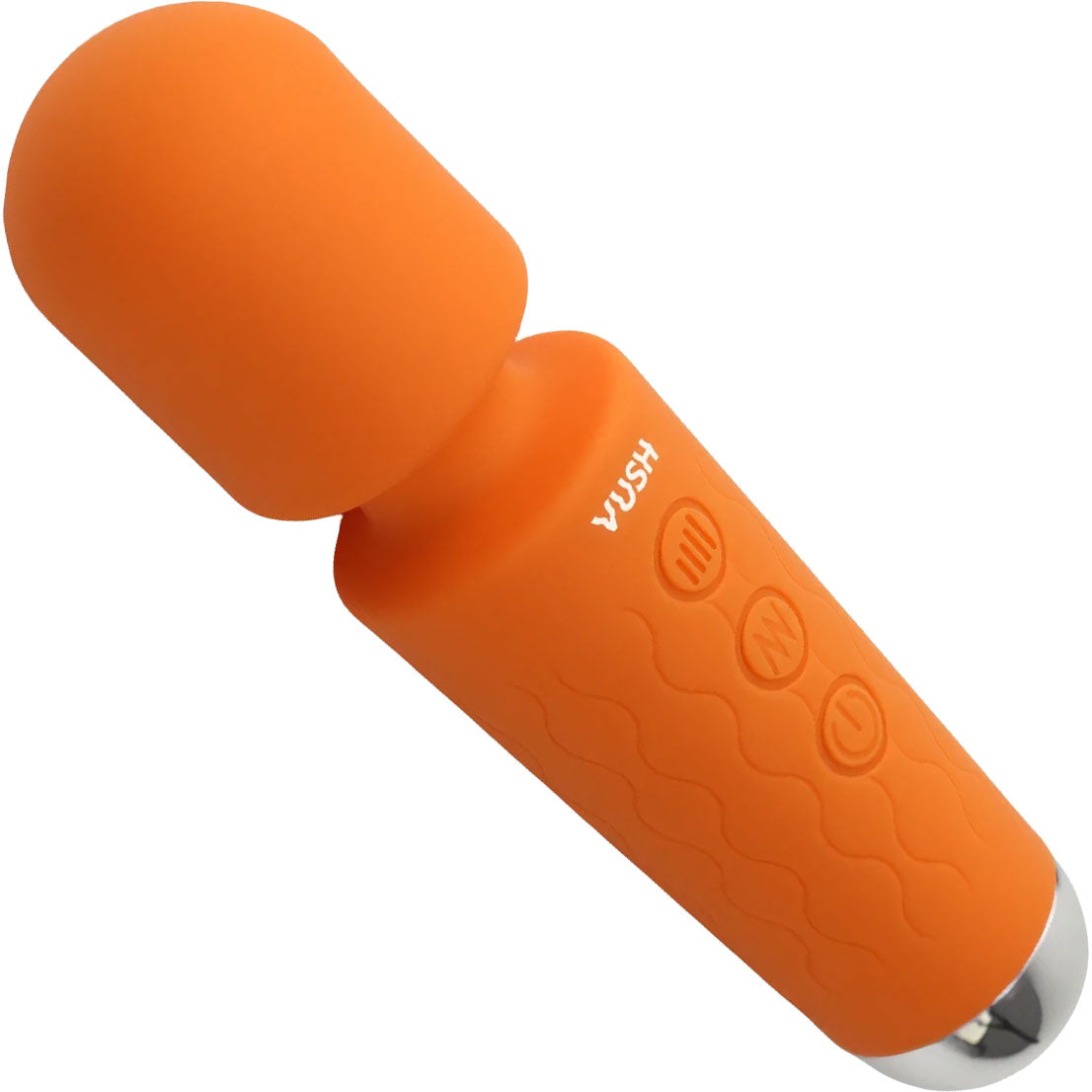 VUSH Essentials Mini Wand Rechargeable Silicone Vibrator