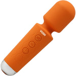 VUSH Essentials Mini Wand Rechargeable Silicone Vibrator