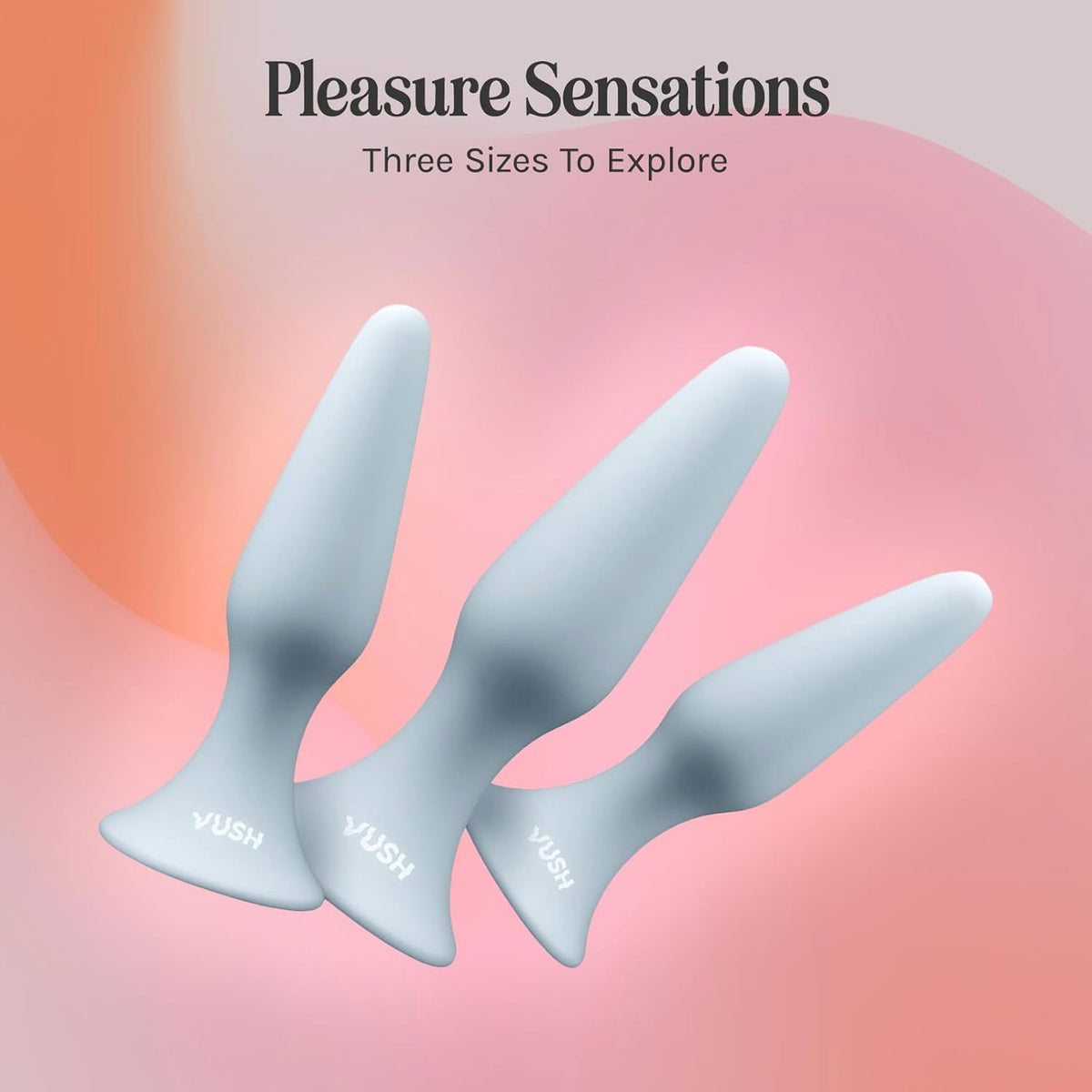 VUSH Essentials Silicone Plug Trio