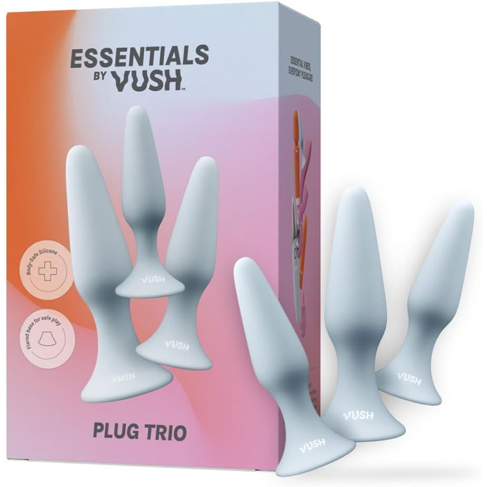 VUSH Essentials Silicone Plug Trio