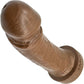 The Felix Short 5.5" Platinum Silicone Realistic Dildo By Uberrime - Chocolate