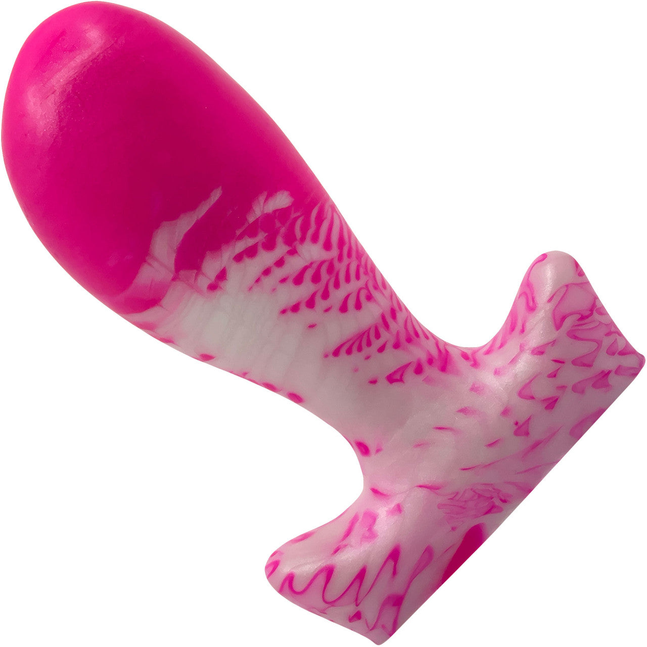 The Festa 5.5" Large Silicone Vaginal Plug By Uberrime - Flamingo