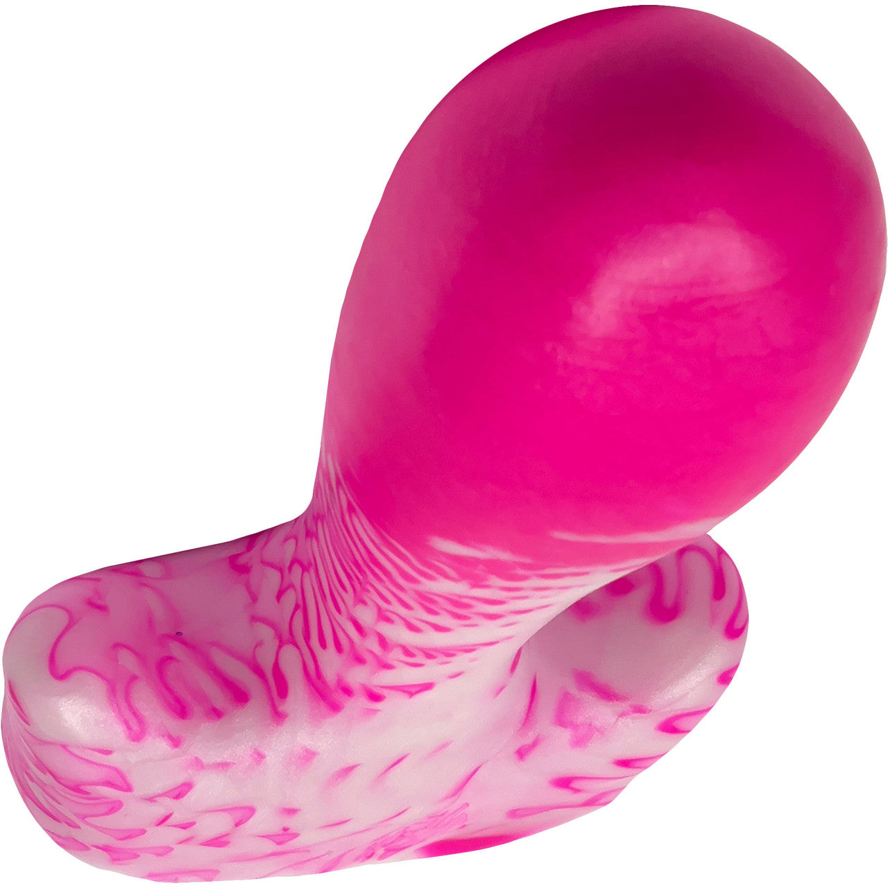 The Festa 5.5" Large Silicone Vaginal Plug By Uberrime - Flamingo