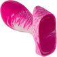 The Festa 5.5" Large Silicone Vaginal Plug By Uberrime - Flamingo