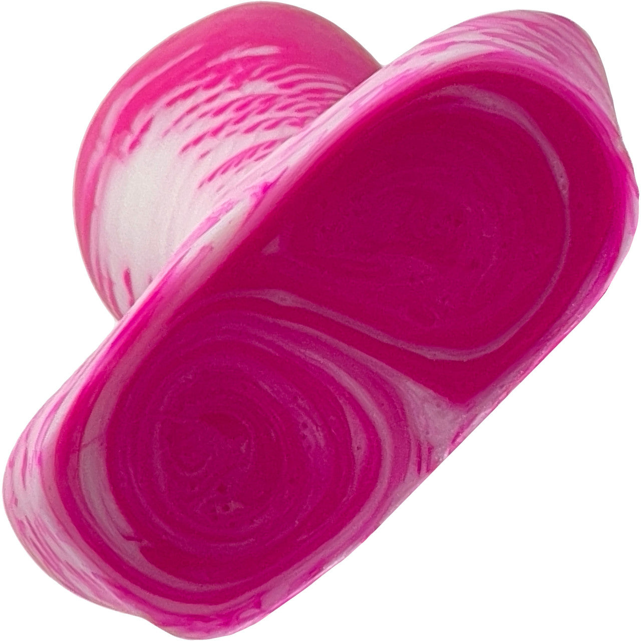 The Festa 5.5" Large Silicone Vaginal Plug By Uberrime - Flamingo