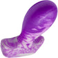 The Festa 4.63" Medium Silicone Vaginal Plug By Uberrime - Heliotrope