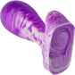 The Festa 4.63" Medium Silicone Vaginal Plug By Uberrime - Heliotrope