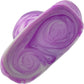 The Festa 4.63" Medium Silicone Vaginal Plug By Uberrime - Heliotrope