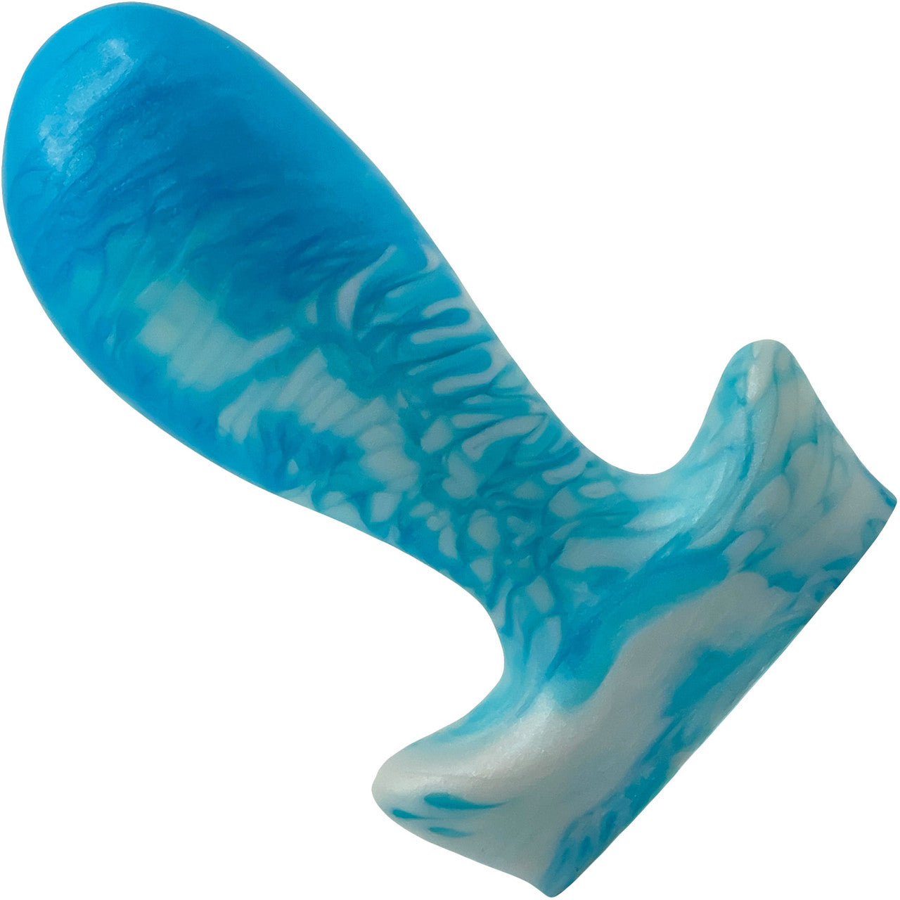 The Festa 3.75" Small Silicone Vaginal Plug By Uberrime - Ocean Breeze