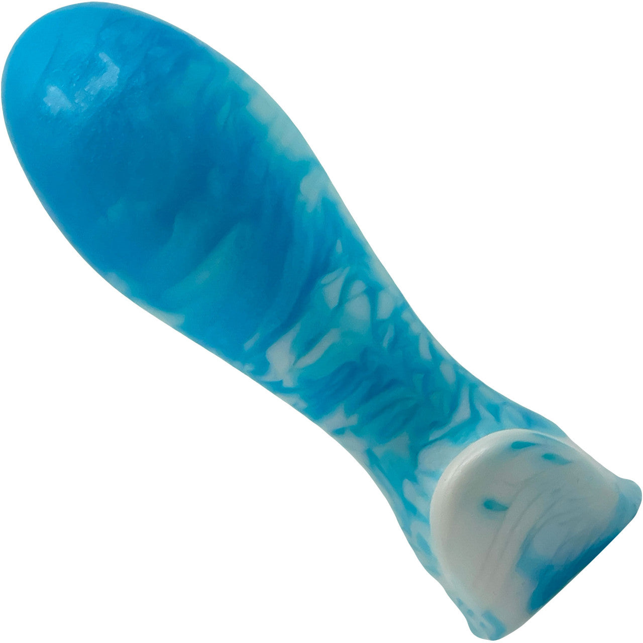 The Festa 3.75" Small Silicone Vaginal Plug By Uberrime - Ocean Breeze