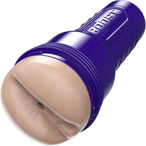 Fleshlight Boost Blast Butt With Vulva Penis Masturbator With Turbo Tech - Vanilla