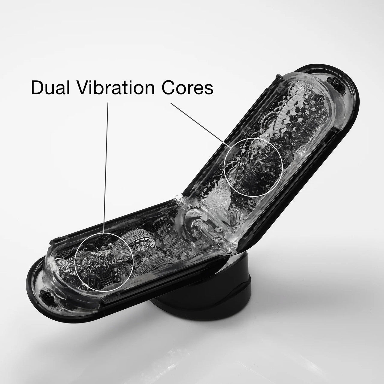 Tenga Flip 0 (Zero) Gravity EV Vibrating Penis Masturbator - Black