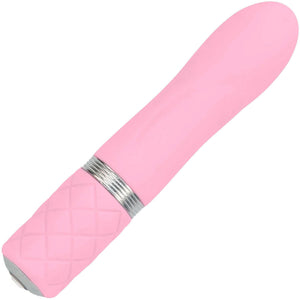 Pillow Talk Flirty Silicone Waterproof Rechargeable Mini Vibrator - Pink