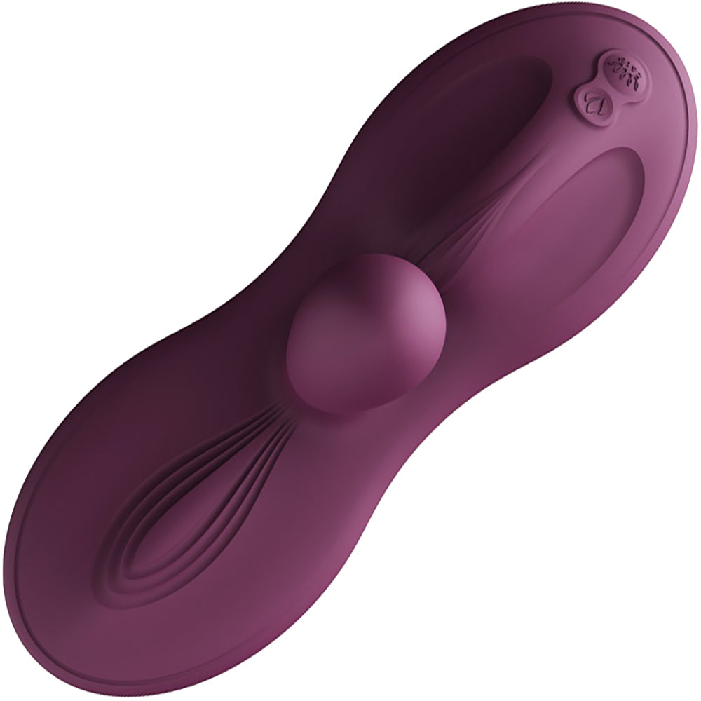 ZALO FLORA Rechargeable Silicone App Compatible Smart Vibrating Grinding Pad