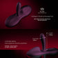 ZALO FLORA Rechargeable Silicone App Compatible Smart Vibrating Grinding Pad