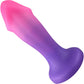 Hole Punch Fluke Silicone Dildo / Butt Plug - Purple Hombre