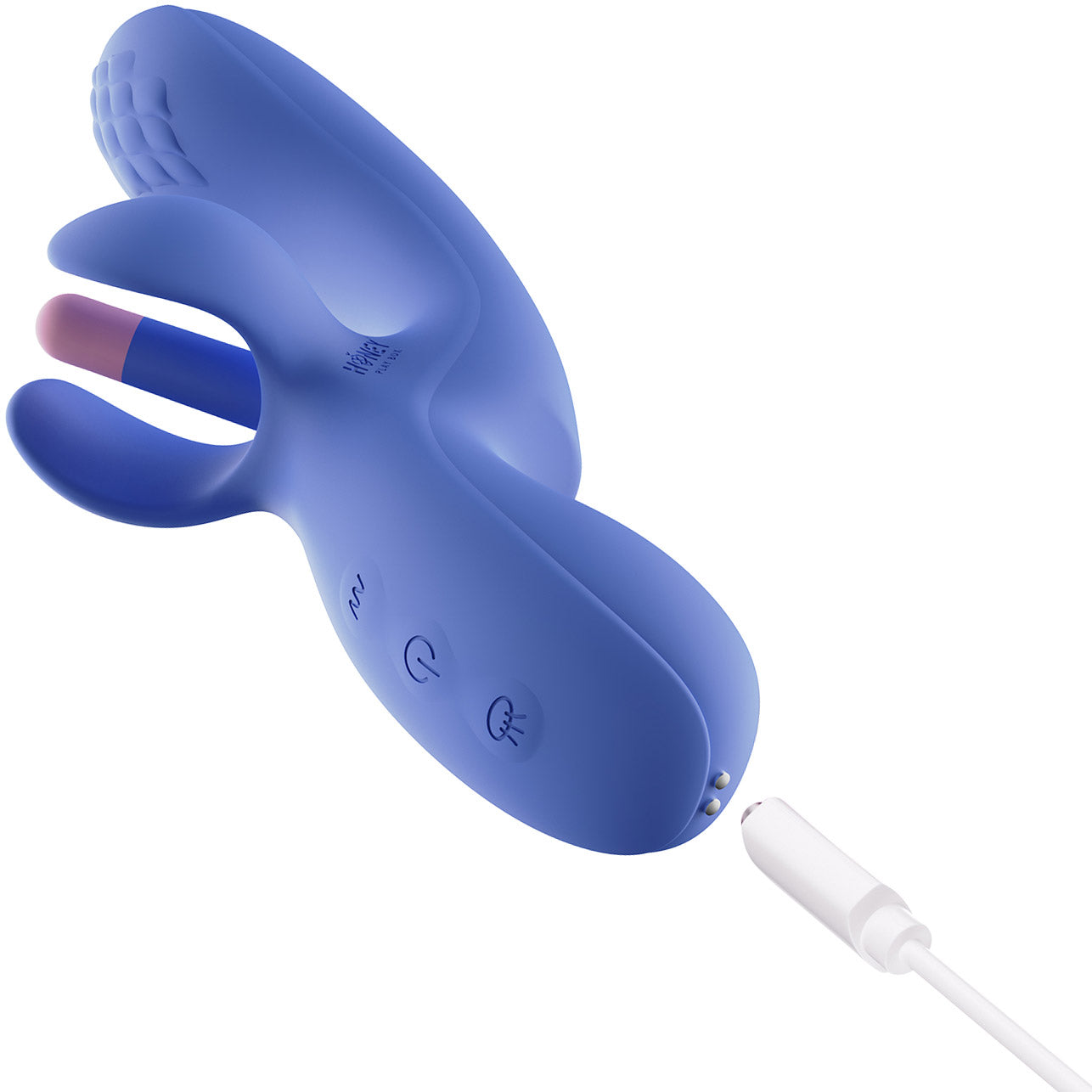 Honey Play Box FORTEXA Dual Sensation Clitoral Tapping & G-Spot Vibrating Stimulator - Blue