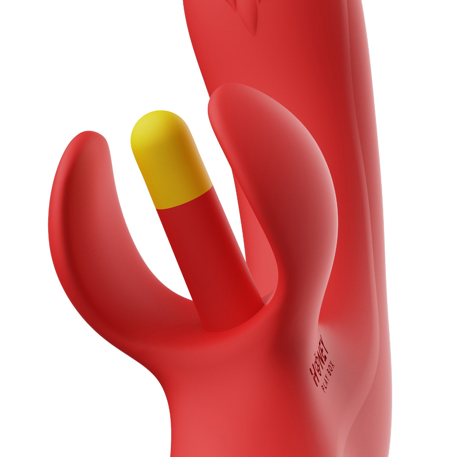 Honey Play Box FORTEXA Dual Sensation Clitoral Tapping & G-Spot Vibrating Stimulator - Red