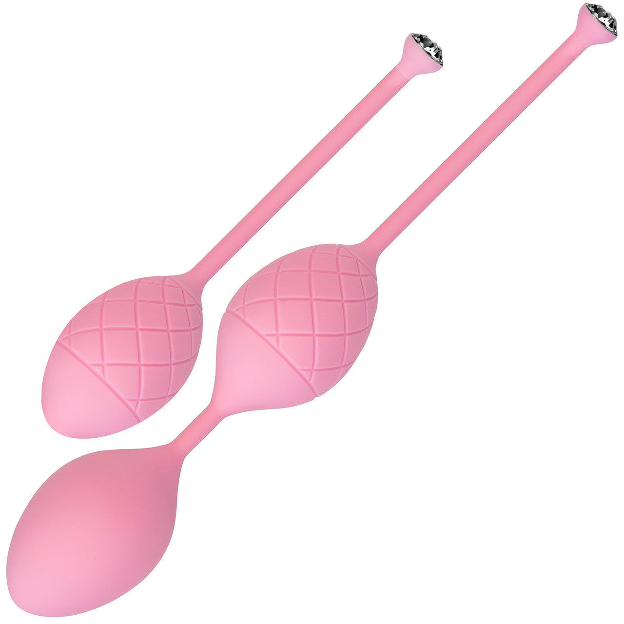 Pillow Talk Frisky Silicone Kegel Balls - Pink