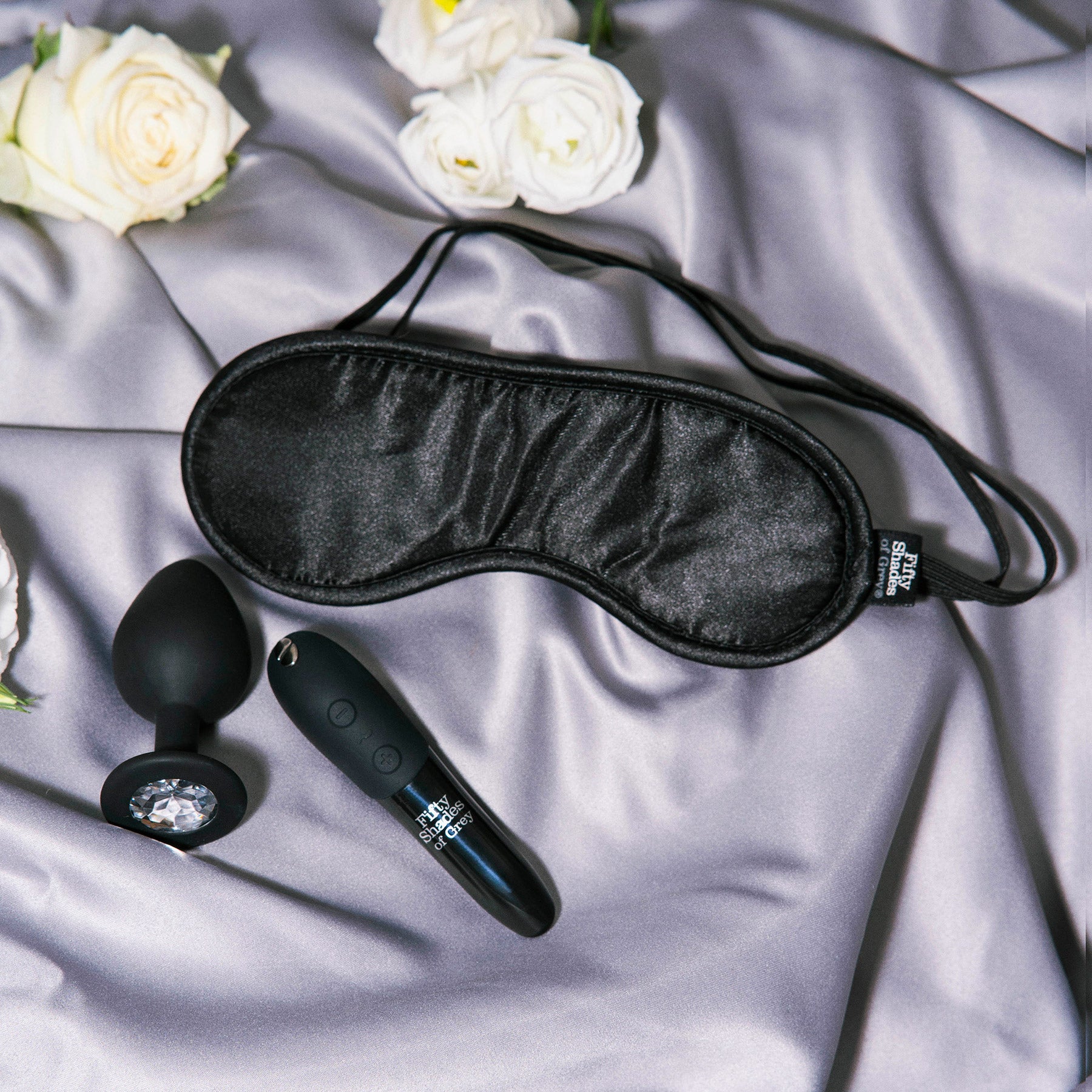 Fifty Shades of Grey X We-Vibe Come to Bed Couple's 3 Piece Kit