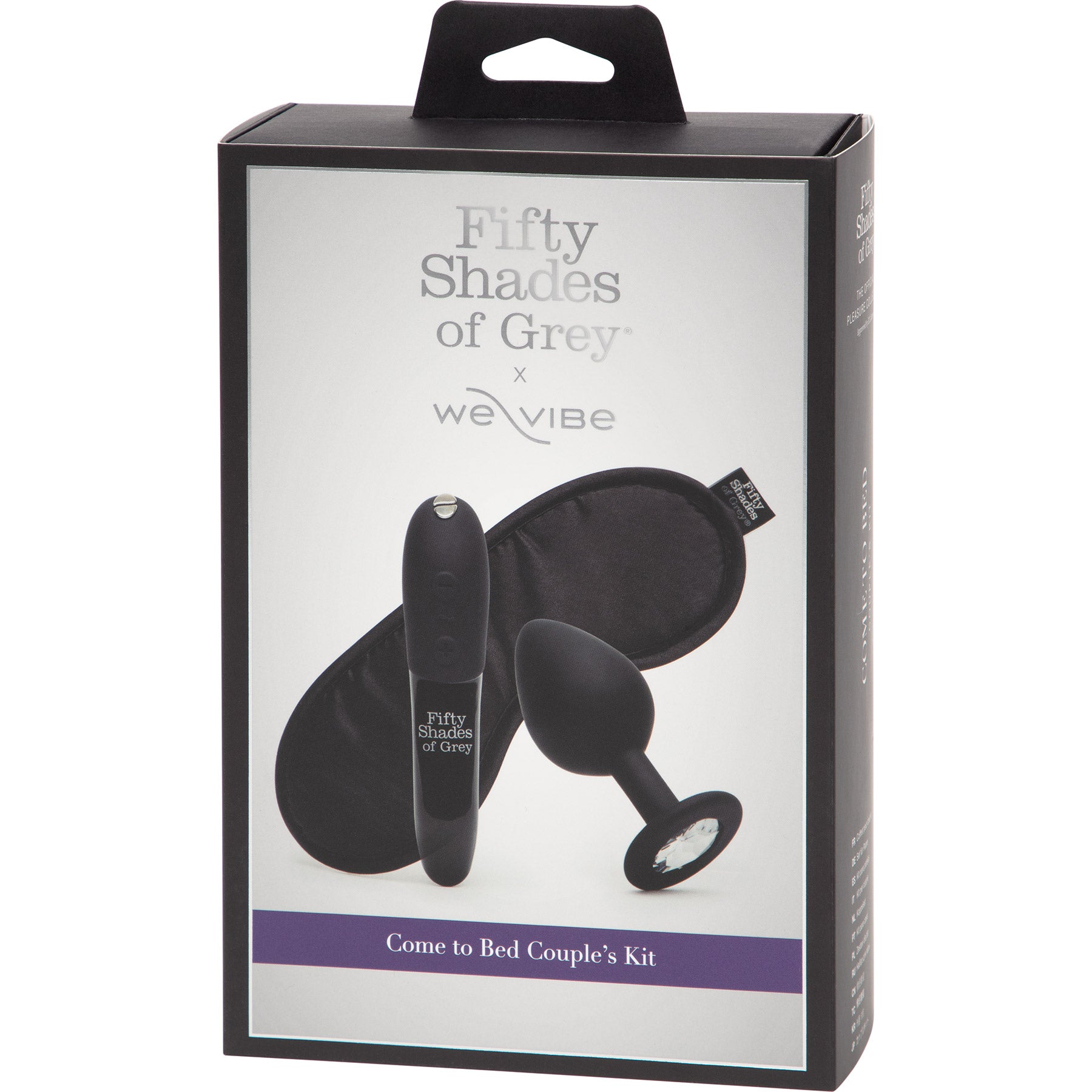 Fifty Shades of Grey X We-Vibe Come to Bed Couple's 3 Piece Kit