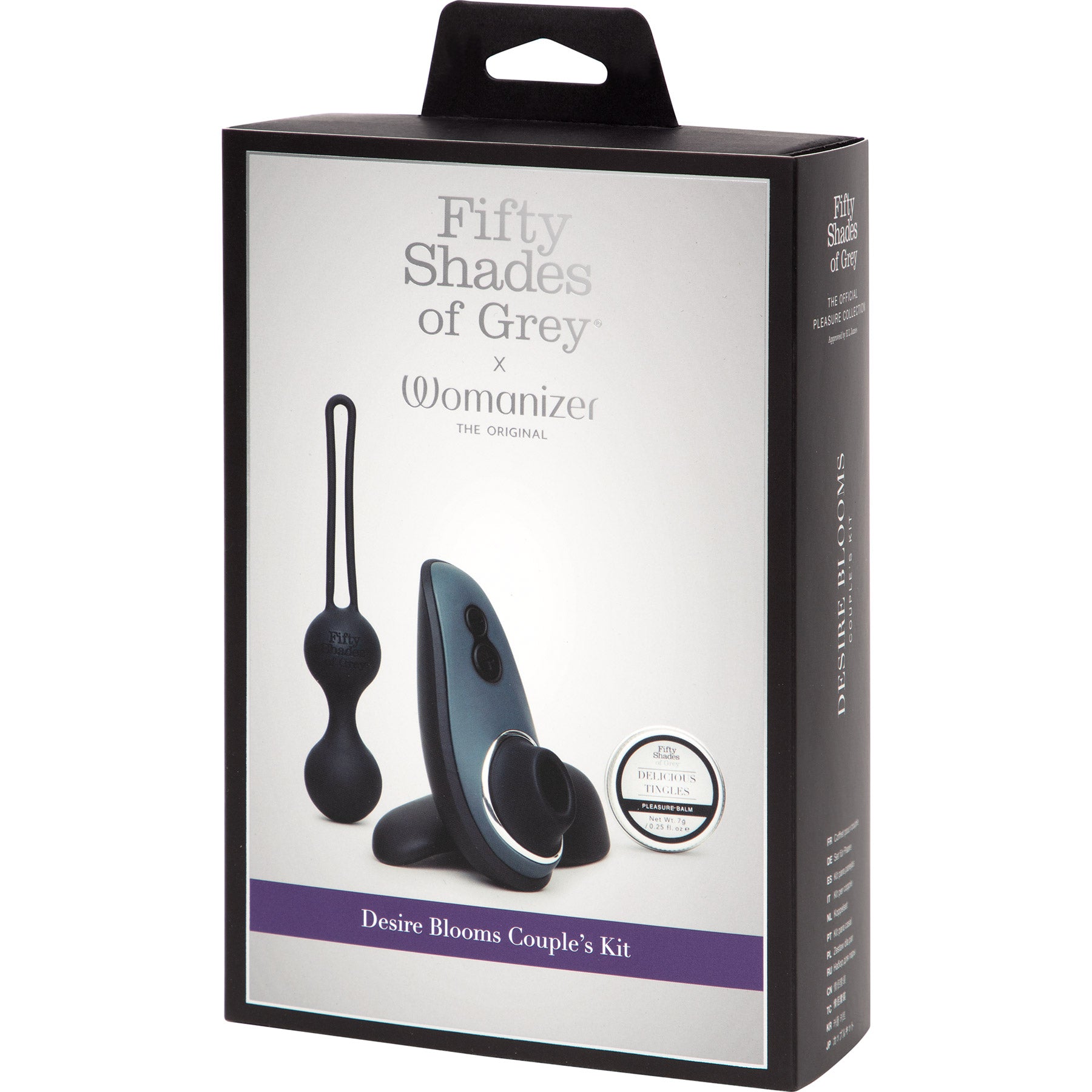 Fifty Shades of Grey X Womanizer Desire Blooms 4 Piece Gift Set