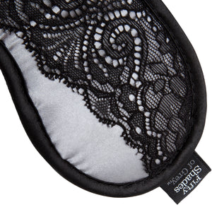 Fifty Shades of Grey Play Nice Satin and Lace Blindfold