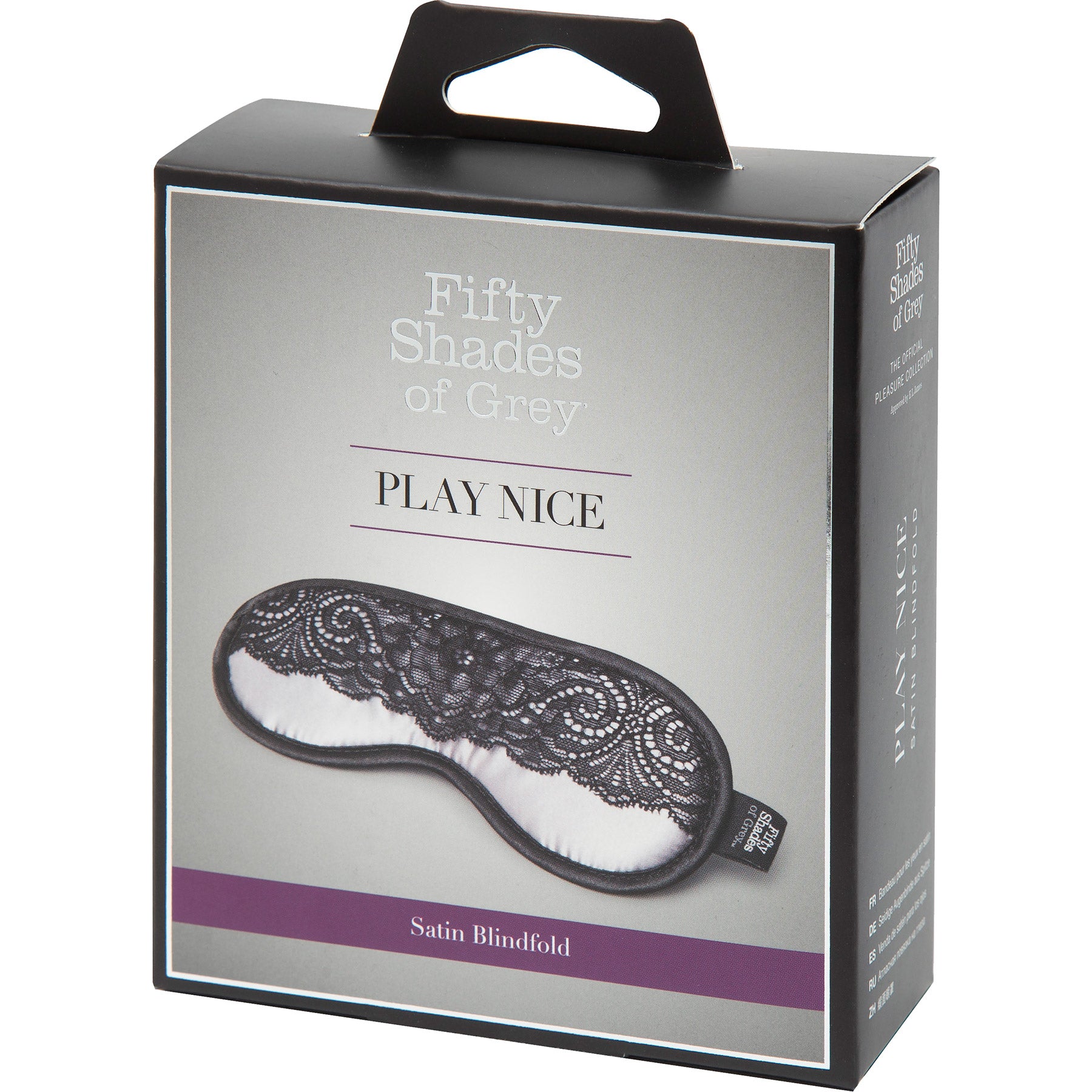 Fifty Shades of Grey Play Nice Satin and Lace Blindfold