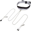 Fifty Shades of Grey Play Nice Satin & Lace Collar and Nipple Clamps