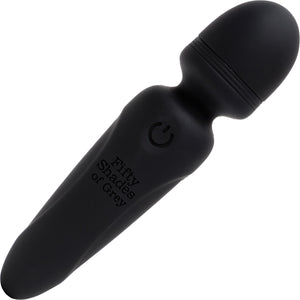 Fifty Shades of Grey Sensation Rechargeable Silicone Mini Wand VibratorFifty Shades of Grey Sensation Rechargeable Silicone Mini Wand Vibrator