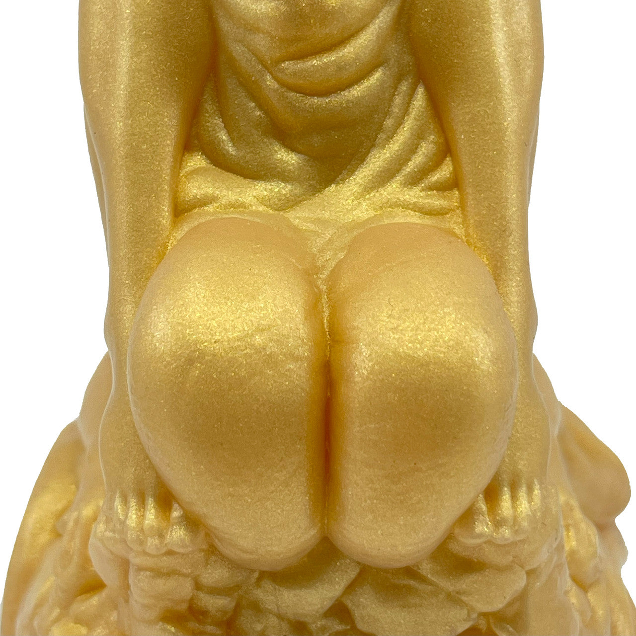 The Siren 9.5" Silicone Fantasy Dildo With Grinder By Uberrime - Goldfinger