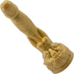 The Siren 9.5" Silicone Fantasy Dildo With Grinder By Uberrime - Goldfinger