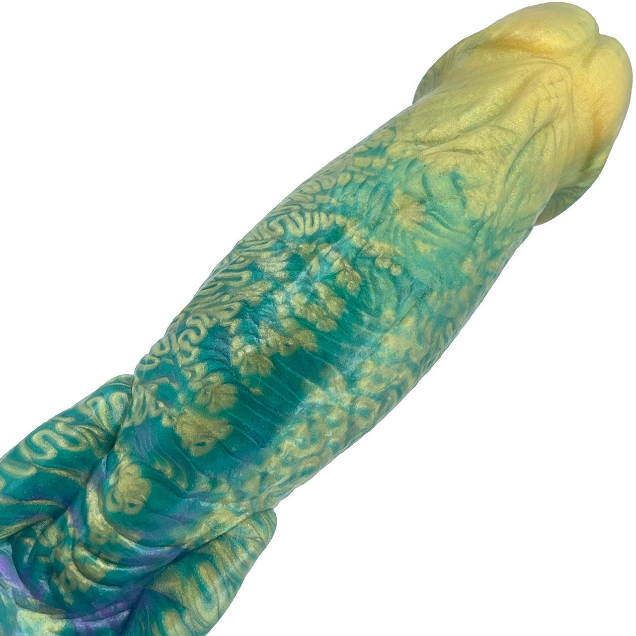 The Siren 9.5" Silicone Fantasy Dildo With Grinder By Uberrime - Mardi Gras