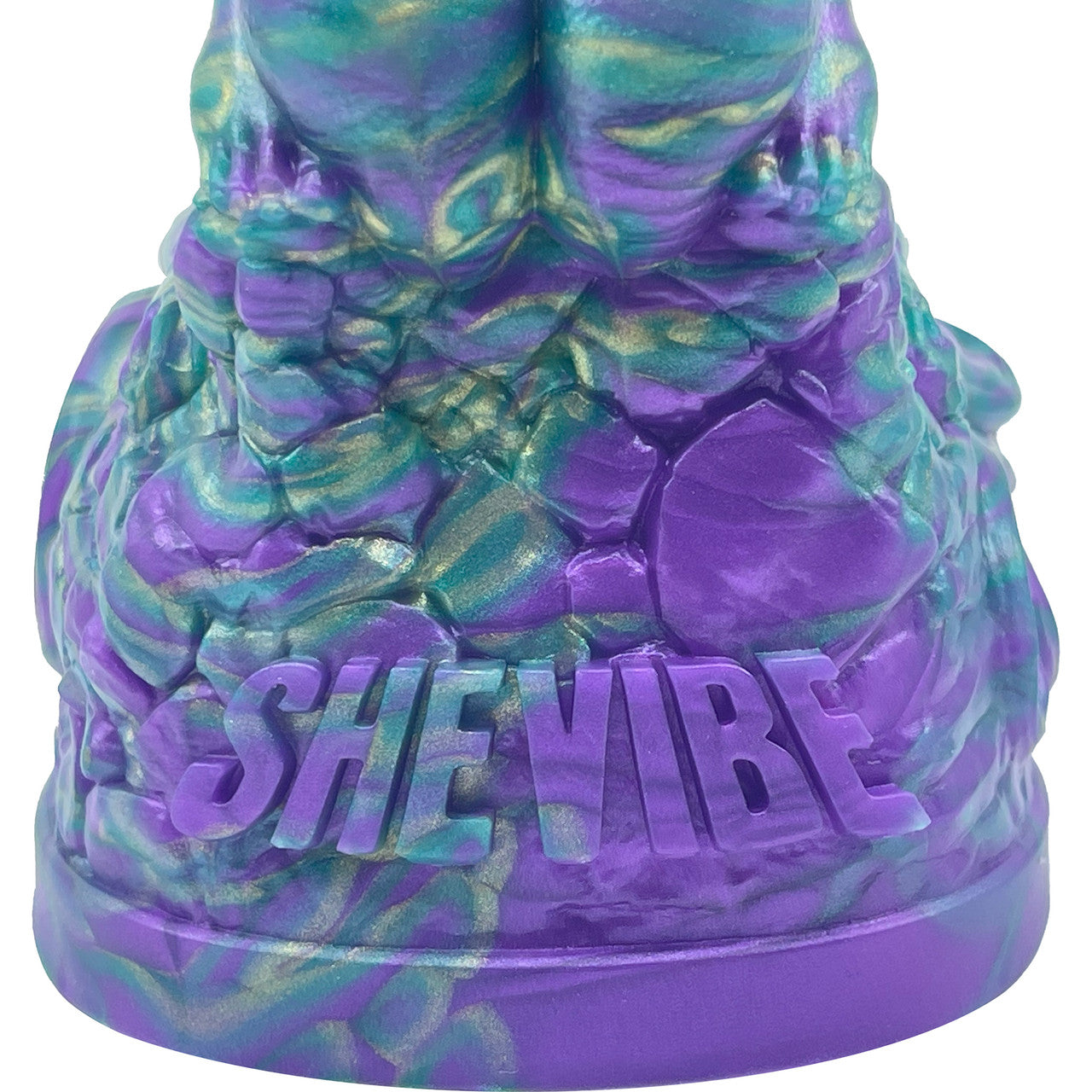 The Siren 9.5" Silicone Fantasy Dildo With Grinder By Uberrime - Mardi Gras