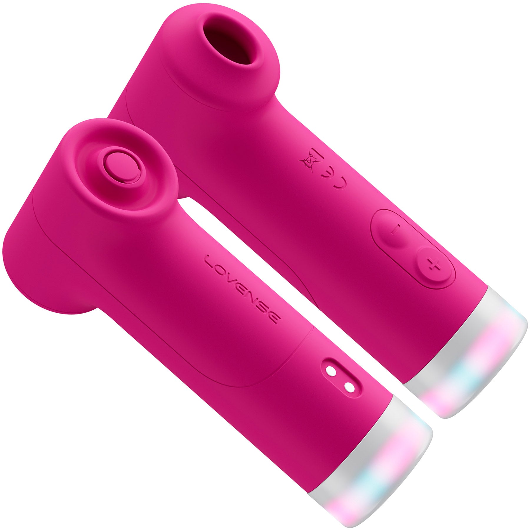 Lovense Fizz Dual-Head Customizable Clitoral Vibrator With Oral-Like Suction & Tapping