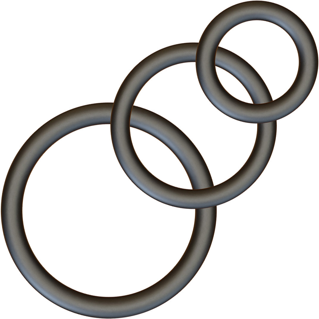 Fleshlight FleshRings 3 Size Silicone Cock Ring Set