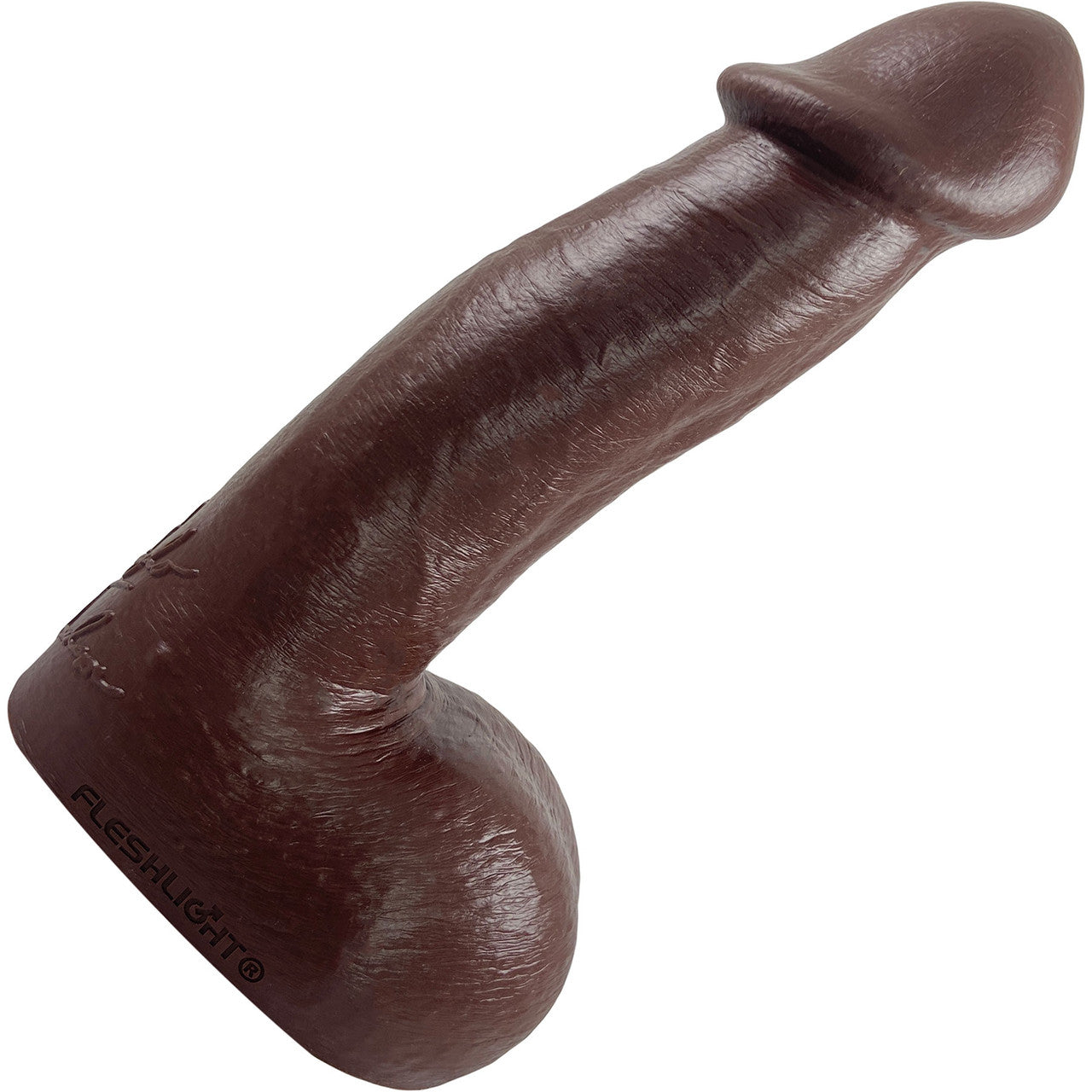 DeAngelo Jackson 7.75 Inch Silicone Dildo With Balls By Fleshlight