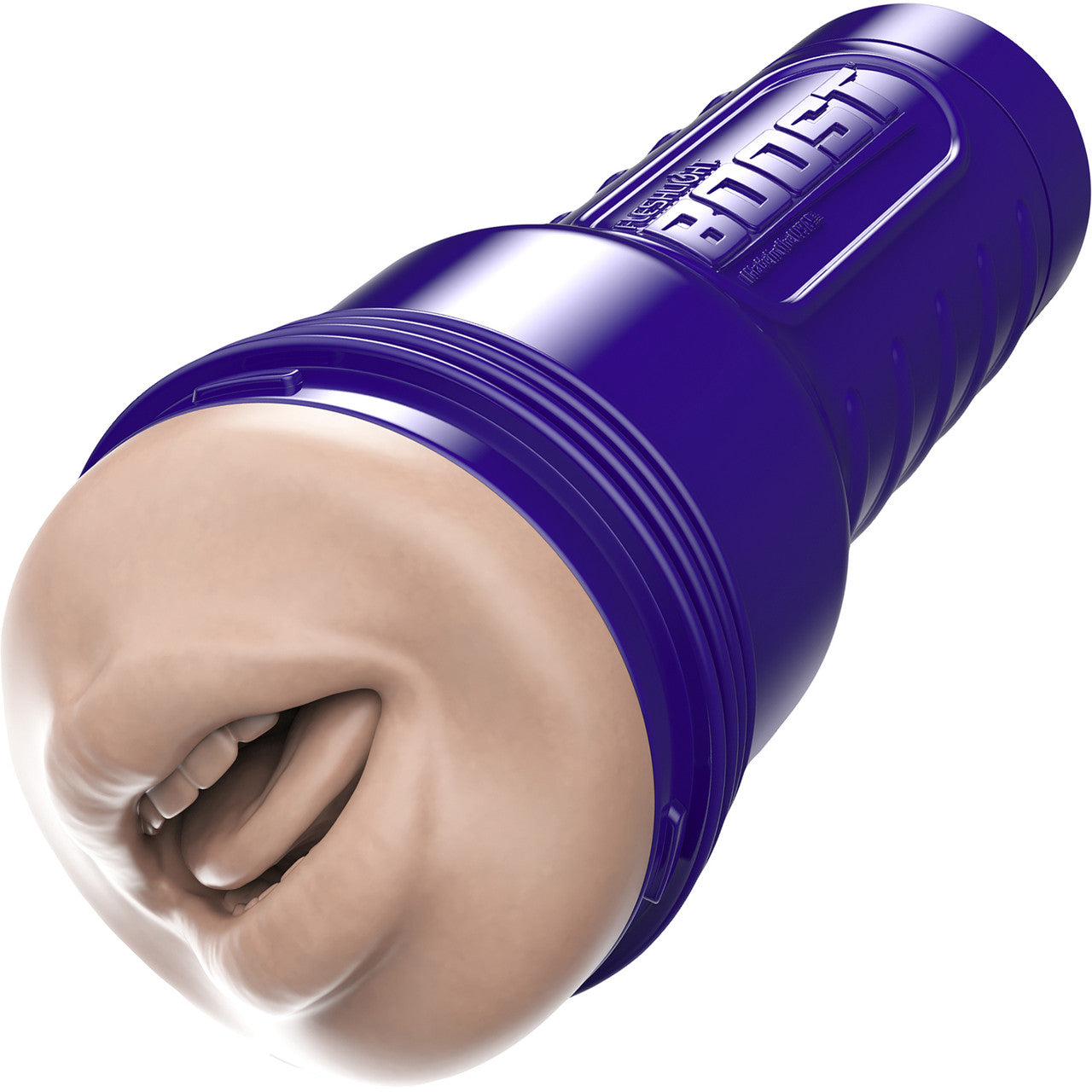 Fleshlight Boost Blow Mouth Penis Masturbator With Turbo Tech - Vanilla