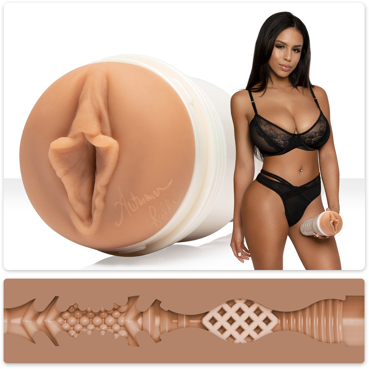 Fleshlight Girls Autumn Falls - Cream Vagina Texture