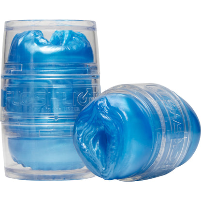 Fleshlight QUICKSHOT Alien Metallic Lady & Butt - Compact Masturbation Sleeve - Blue