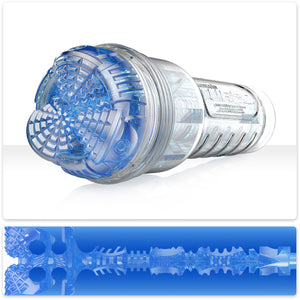 Fleshlight Turbo Core Blue Ice Textured Penis Masturbator