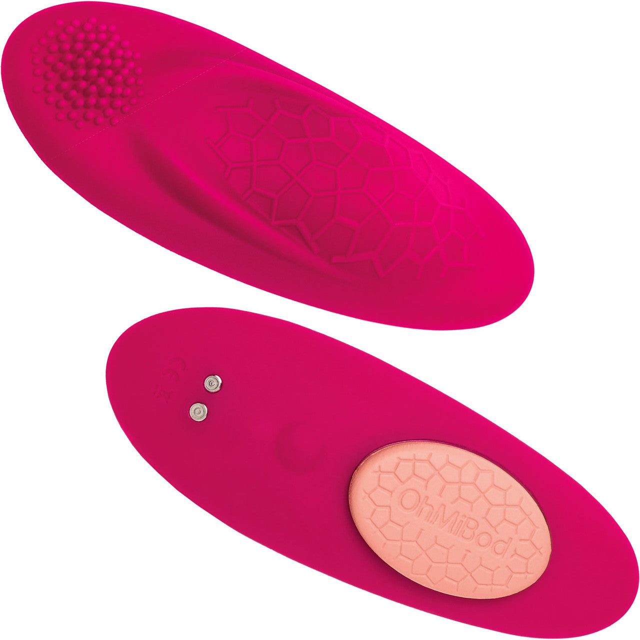 OhMiBod Foxy Bluetooth App Enabled Silicone Waterproof Rechargeable Panty Vibrator