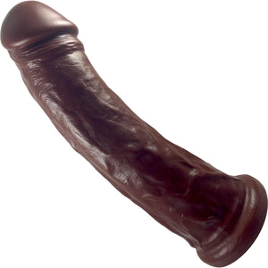 Gambler VixSkin Realistic Silicone Extra Large Dildo By Vixen - Chocolate